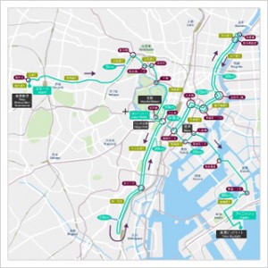 東京マラソンコースマップ