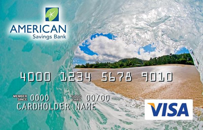 American Savings Bank Visa Secured card, Courtesy American Savings Bank c/o Pacific Business News