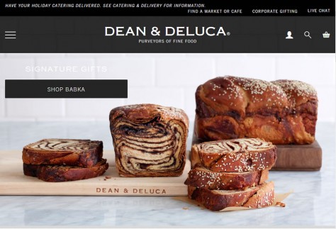 Dean & DeLuca公式サイト