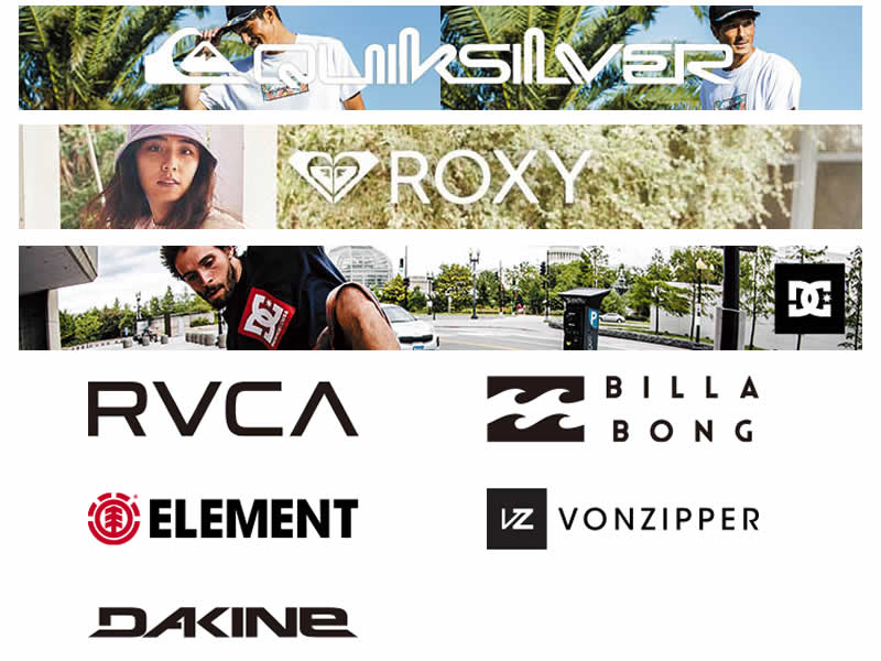 QUIKSILVER、ROXY、DC SHOES、BILLABONG、RVCAがONLINE FAMILY SALEを開催 | 毎日がアロハフライデー！